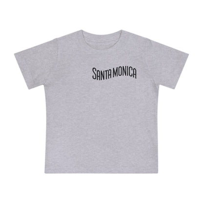 Vibrant Santa Monica Unisex Baby Short Sleeve T-Shirt