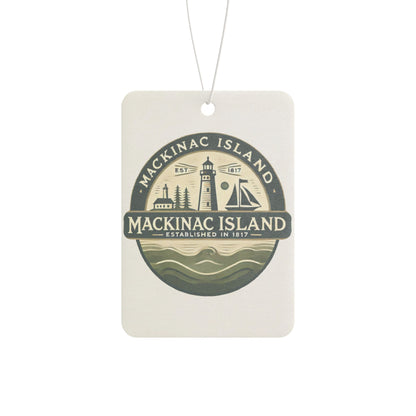 Vintage Mackinac Island Car Air Freshener