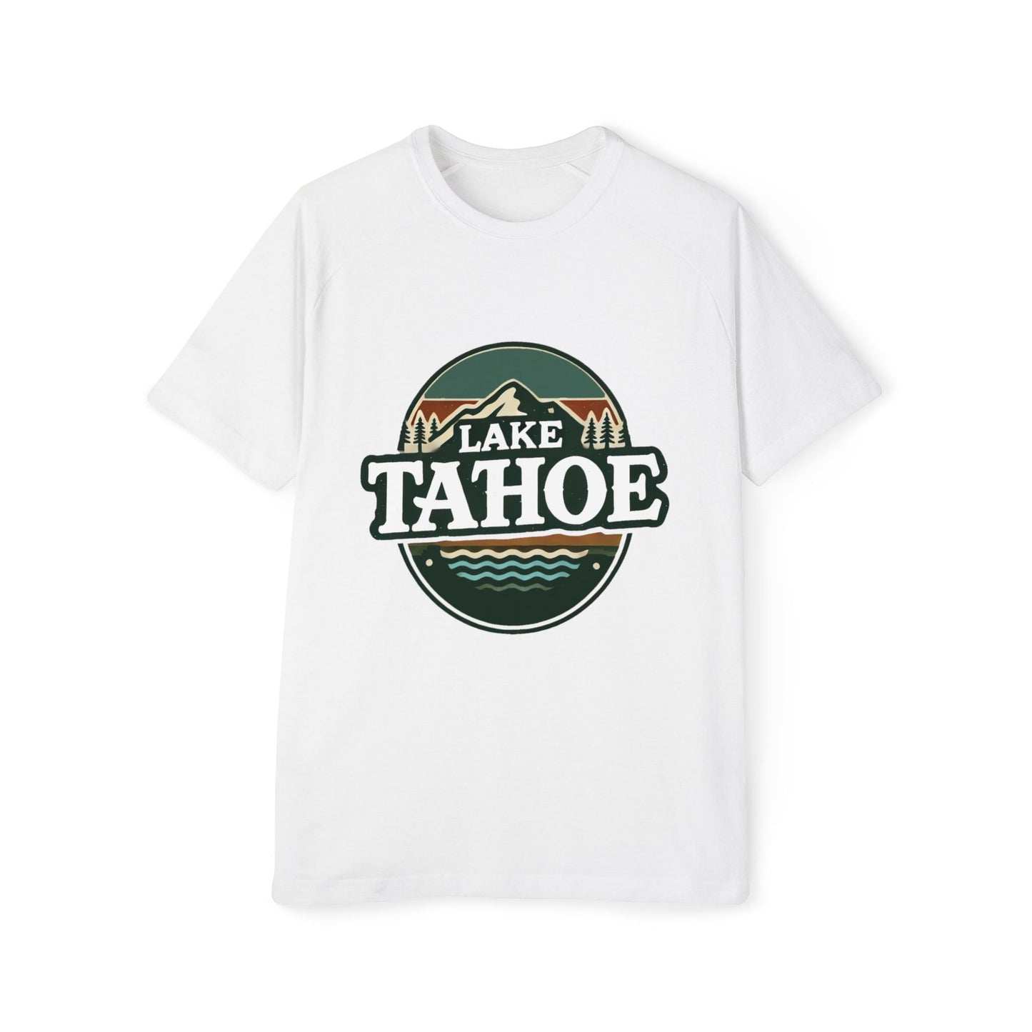 Vintage Lake Tahoe Men's Raglan T-Shirt