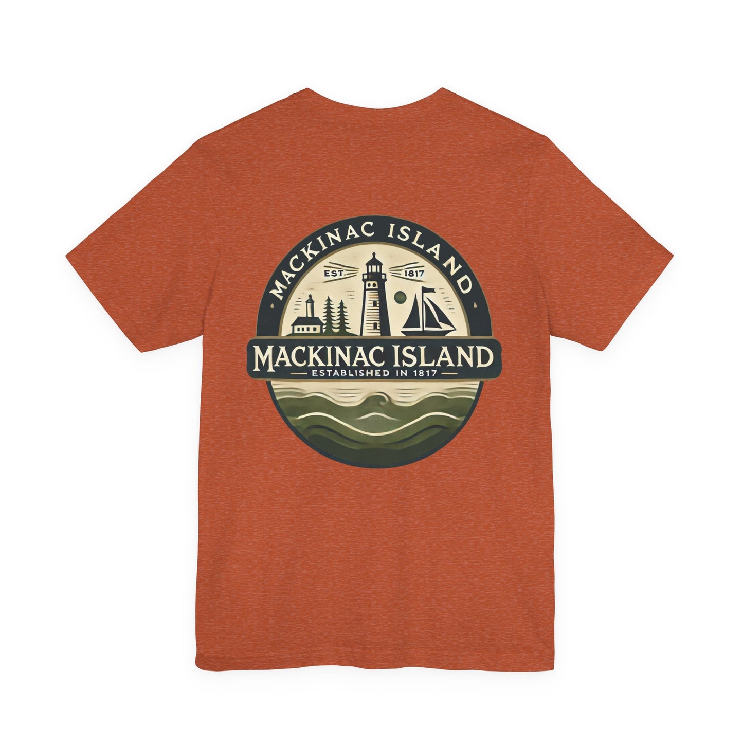 Vintage Mackinac Island Unisex Jersey Short Sleeve Tee
