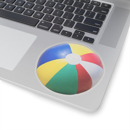 Beach Ball Kiss-Cut Sticker