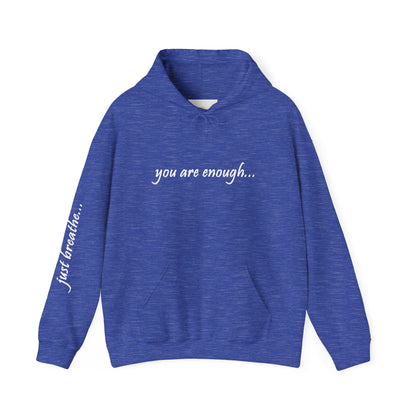 You Are Enough - Mental Health Awareness Cotton Hoodie