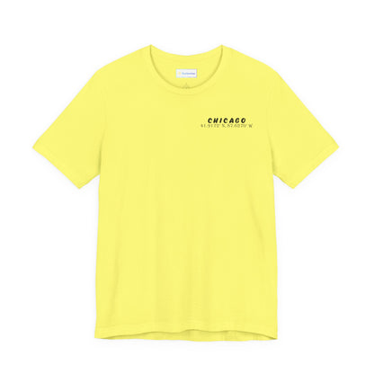 Latitudes Chicago Skyline Unisex Jersey Short Sleeve Tee