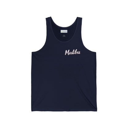 Retro Malibu Unisex Jersey Tank