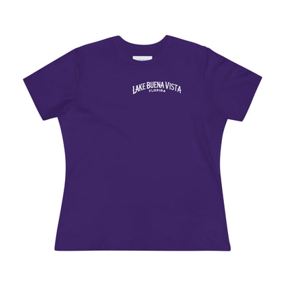 Adventurous Lake Buena Vista Women's Cotton Tee