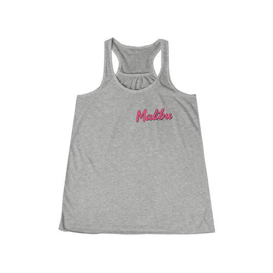 Retro Malibu Women's Flowy Racerback Tank