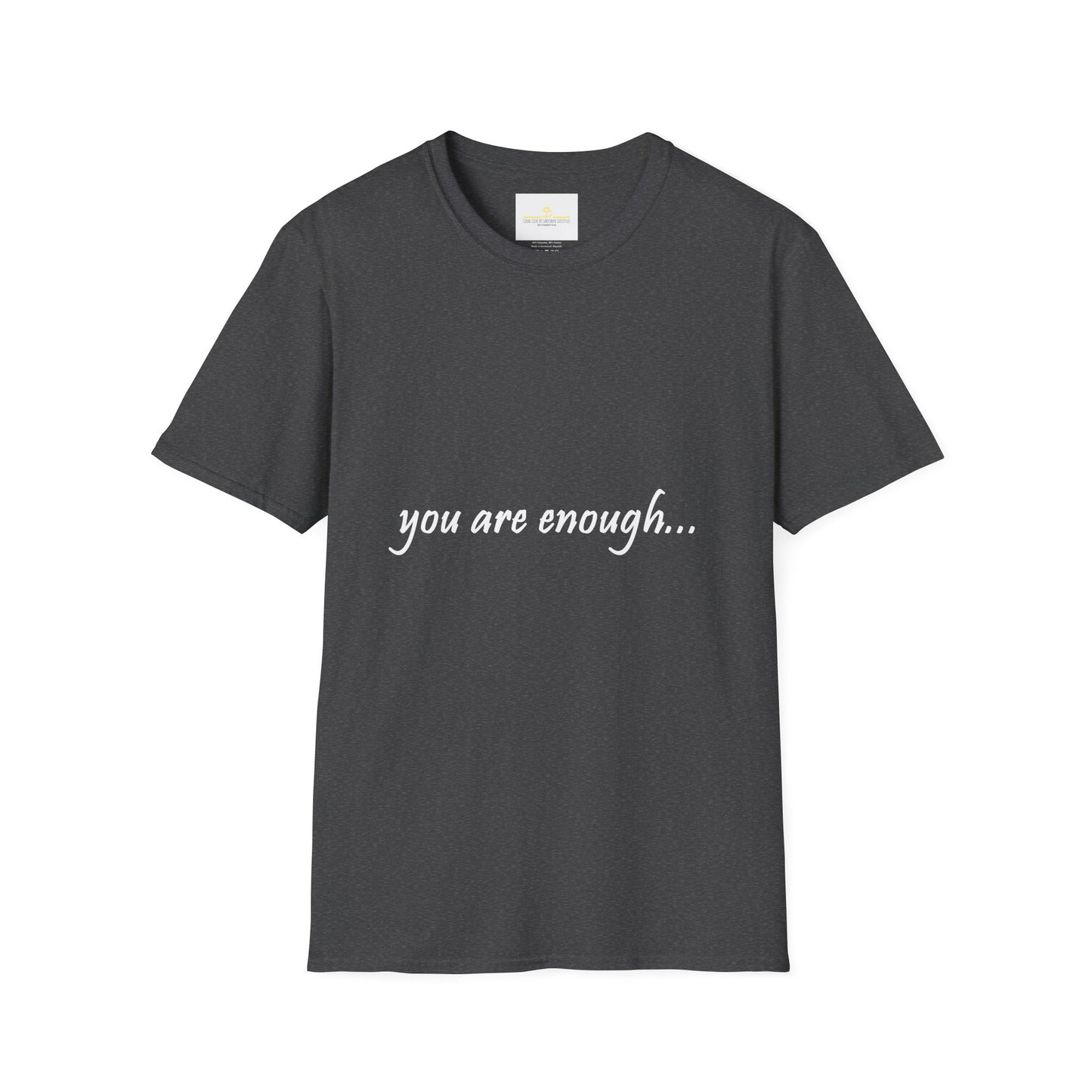 You Are Enough - Mental Health Awareness Softstyle T-Shirt