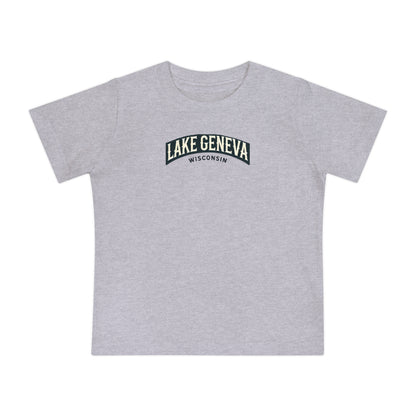 Vintage Lake Geneva Unisex Baby Short Sleeve T-Shirt