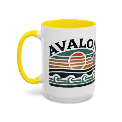 Retro Avalon Accent Coffee Mug