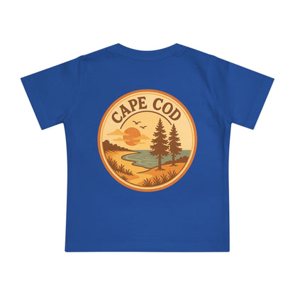 Rustic Cape Cod Unisex Baby Short Sleeve T-Shirt