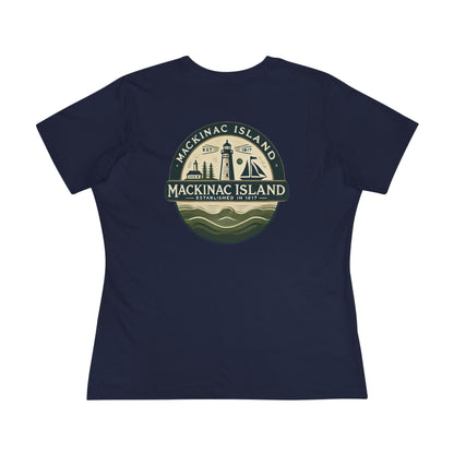 Vintage Mackinac Island Women's Cotton Tee