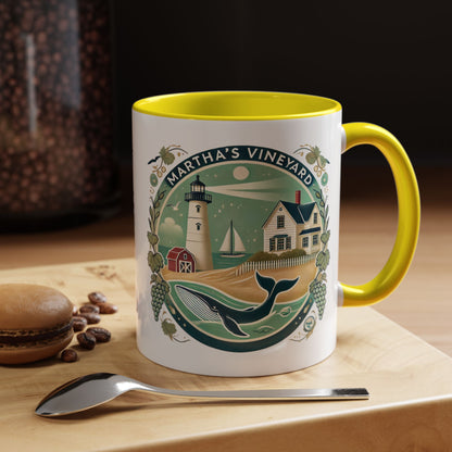 Vintage Martha's Vineyard Accent Coffee Mug