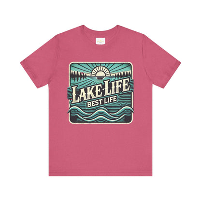 Lake Life Best Life Jersey Short Sleeve Tee