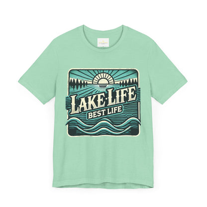 Lake Life Best Life Jersey Short Sleeve Tee