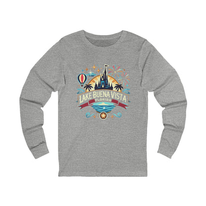 Adventurous Lake Buena Vista Unisex Jersey Long Sleeve Tee