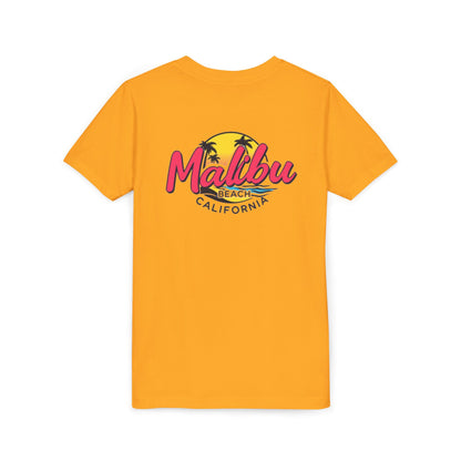 Retro Malibu Unisex Youth Short Sleeve Tee