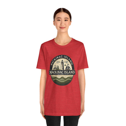 Vintage Mackinac Island Unisex Jersey Short Sleeve Tee