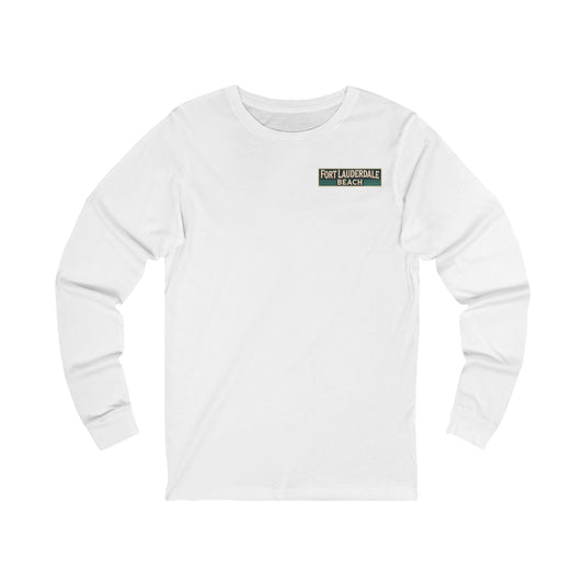 Vintage Fort Lauderdale Unisex Jersey Long Sleeve Tee