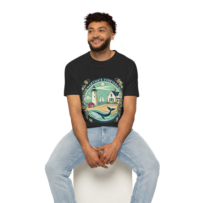 Vintage Martha's Vineyard Men's Raglan T-Shirt