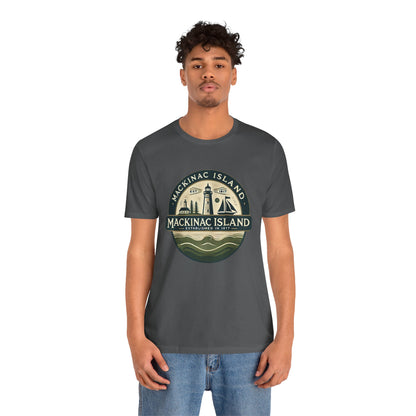 Vintage Mackinac Island Unisex Jersey Short Sleeve Tee