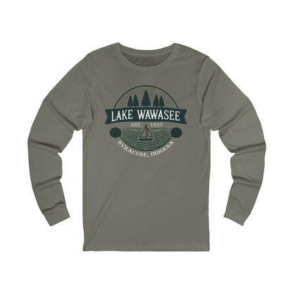 Vintage Lake Wawasee Unisex Jersey Long Sleeve Tee