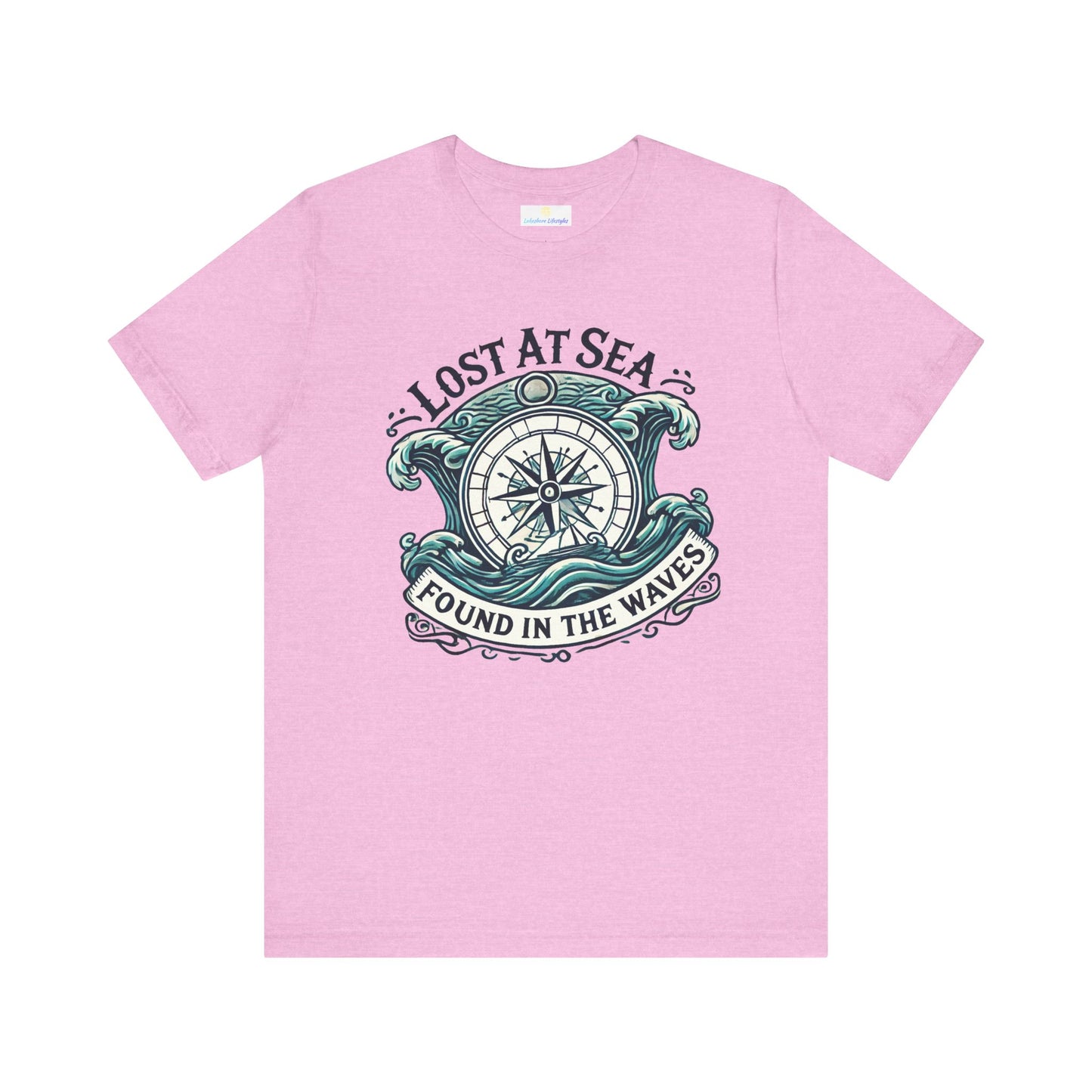 Lost at Sea, Found in the Waves Short Sleeve Tee
