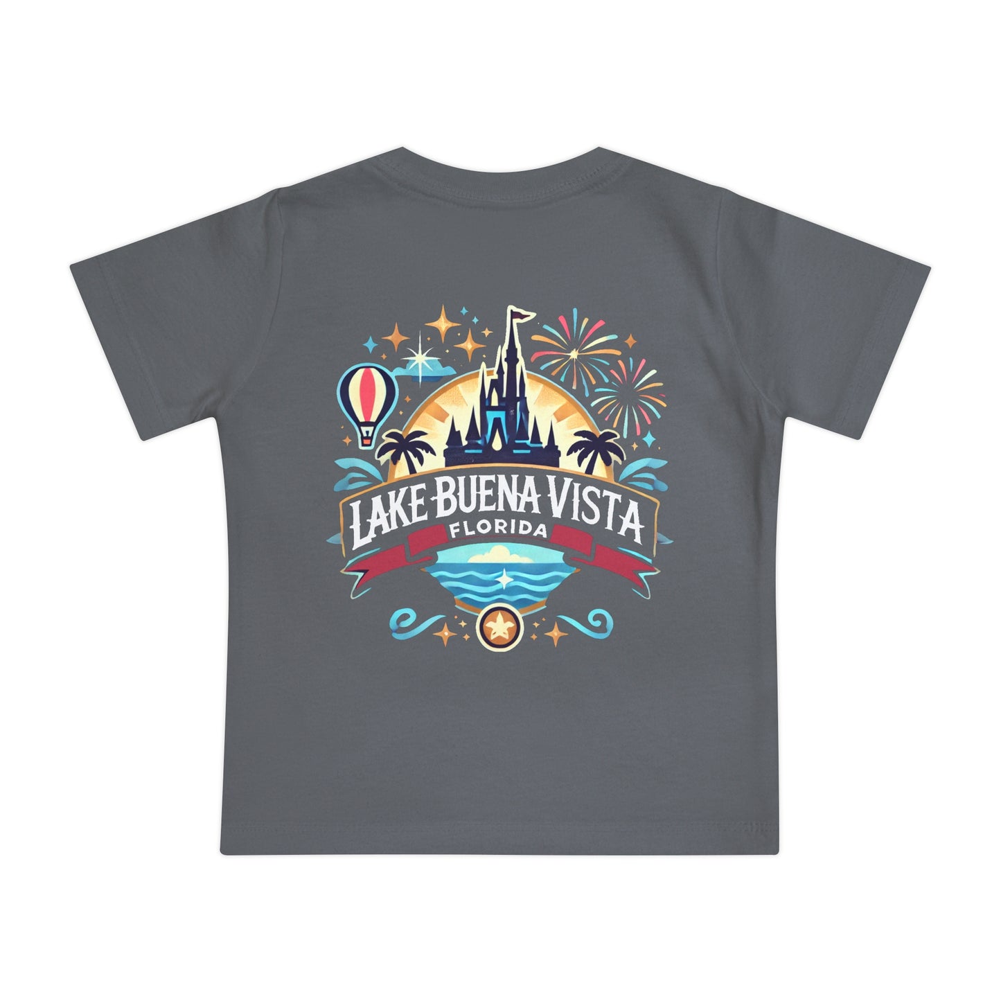 Adventurous Lake Buena Vista Unisex Baby Short Sleeve T-Shirt