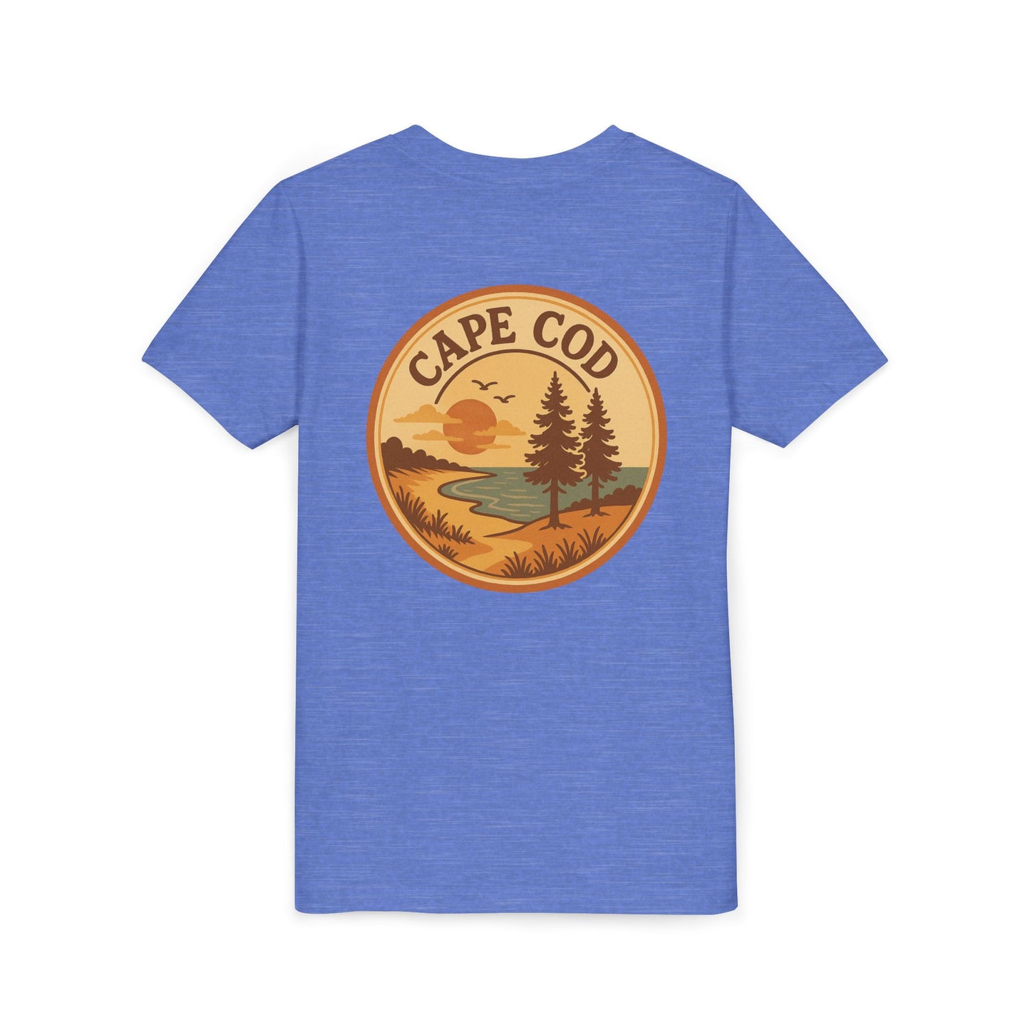 Rustic Cape Cod Unisex Youth Short Sleeve Tee
