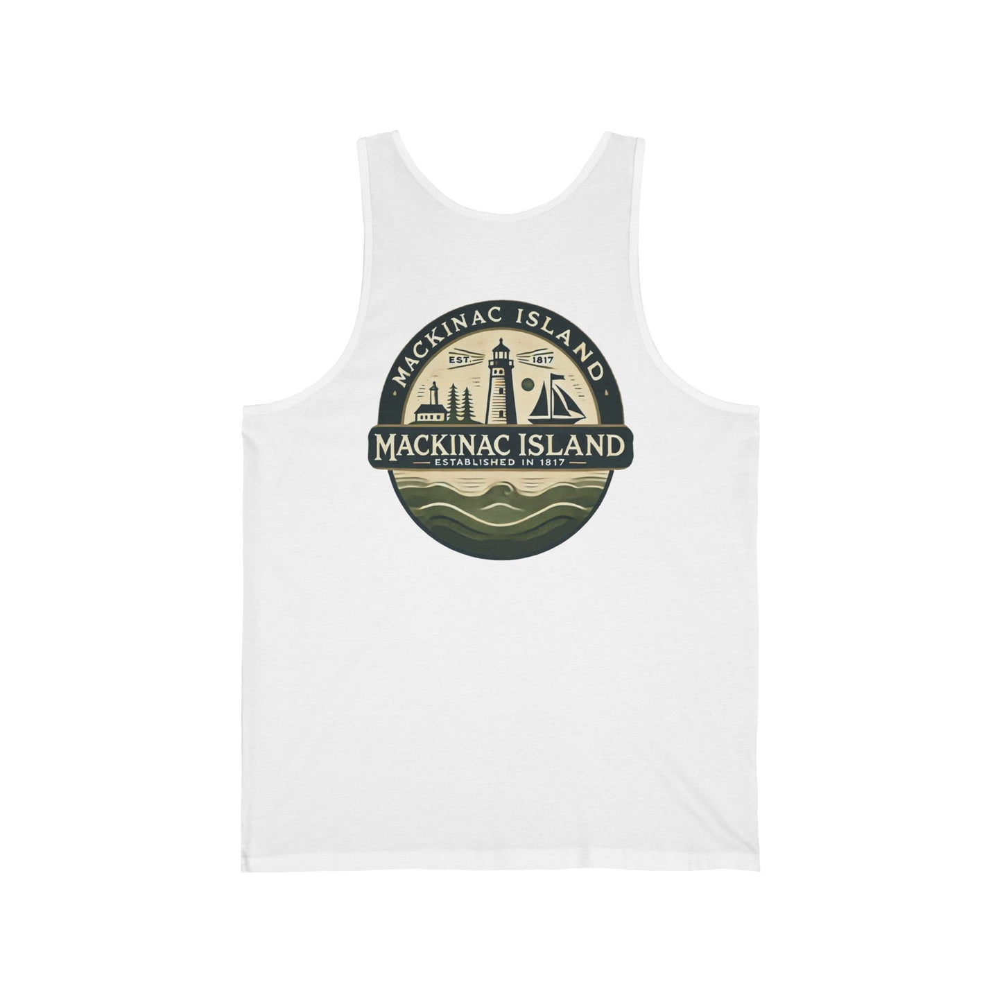 Vintage Mackinac Island Unisex Jersey Tank