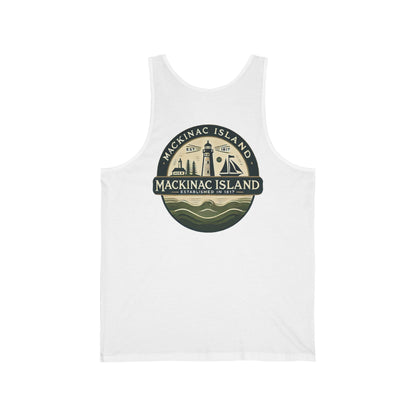 Vintage Mackinac Island Unisex Jersey Tank