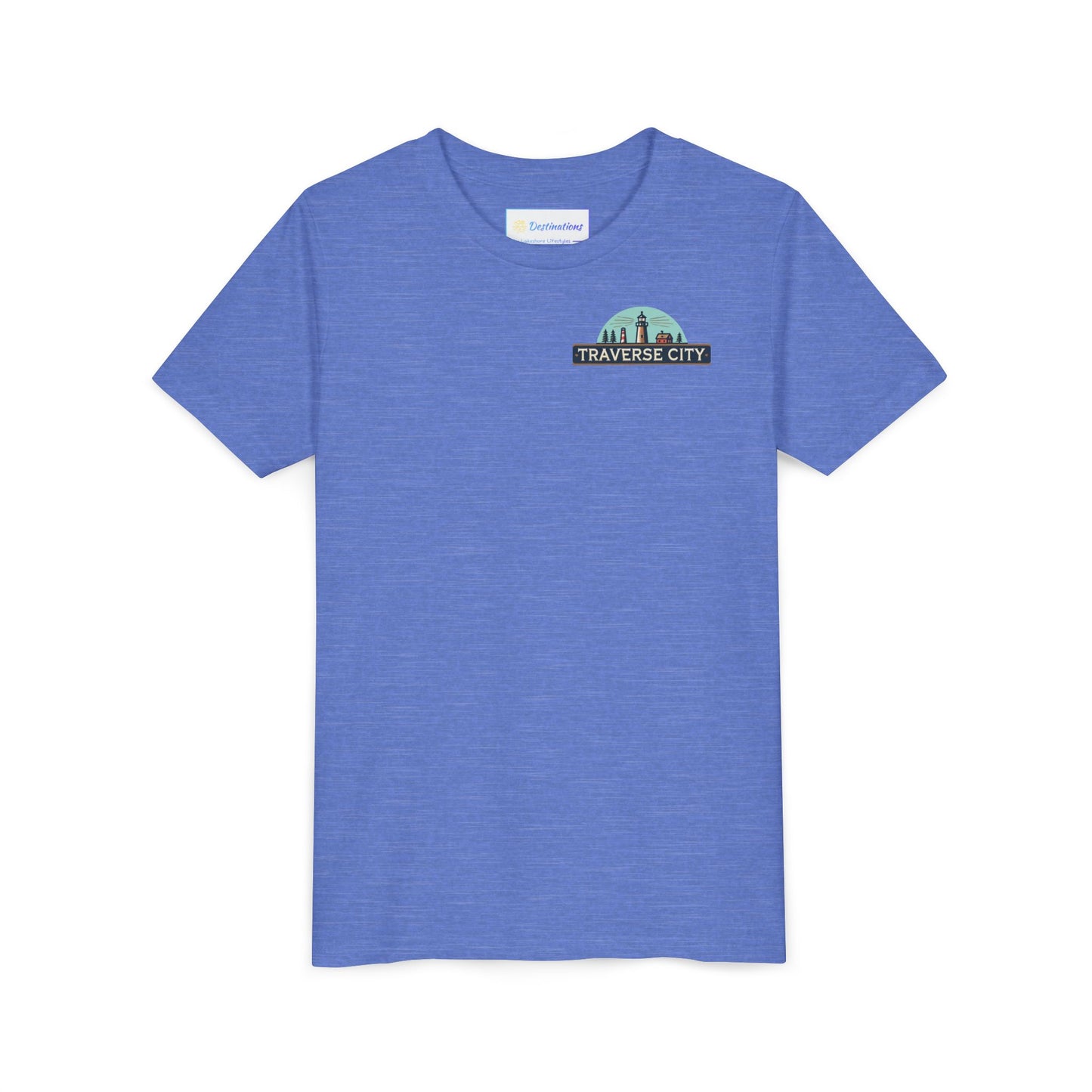 Vintage Traverse City Unisex Youth Short Sleeve Tee