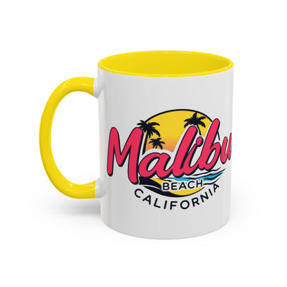 Retro Malibu Accent Coffee Mug