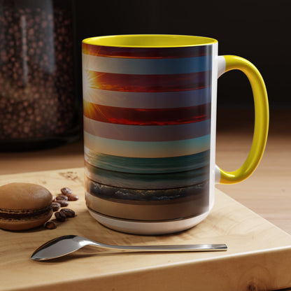 Memorial Accent Coffee Mug