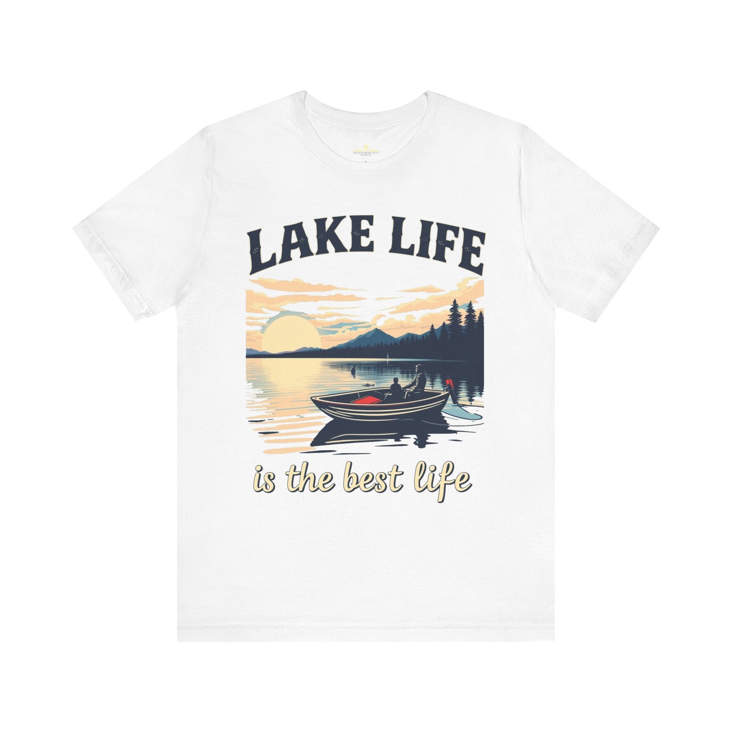 Lake Life is the Best Life Unisex Jersey Short Sleeve Tee