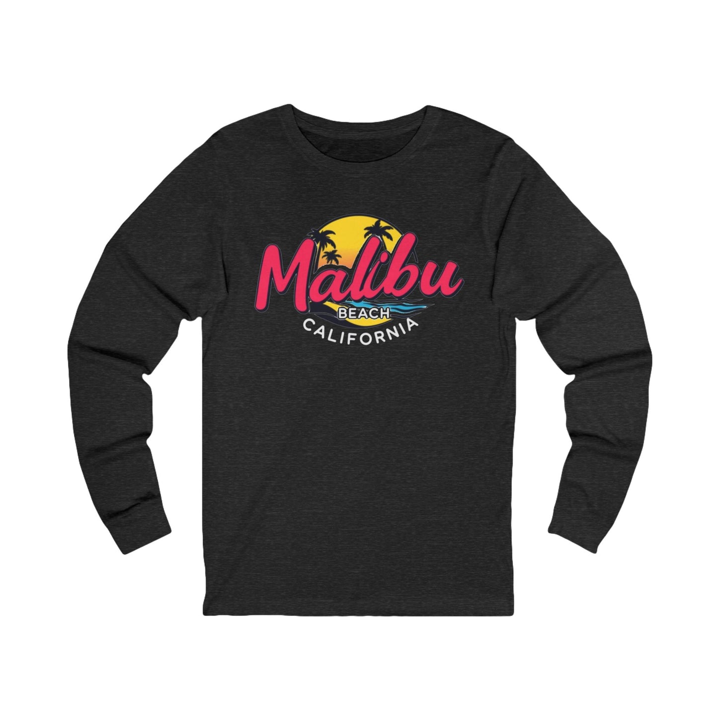 Retro Malibu Unisex Jersey Long Sleeve Tee