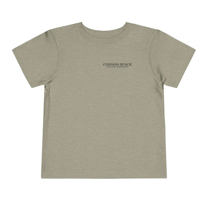 Coastal Vibes Condado Beach Unisex Toddler Short Sleeve Tee