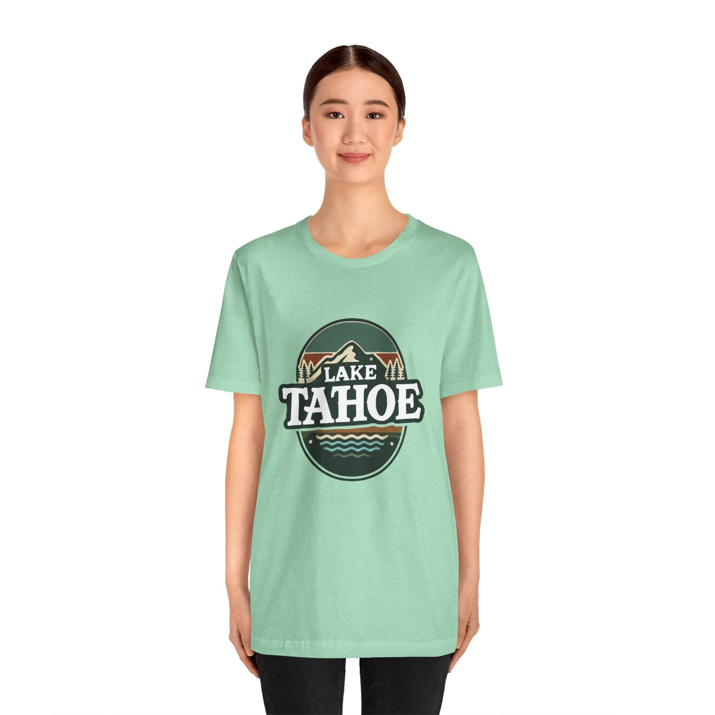 Vintage Lake Tahoe Unisex Jersey Short Sleeve Tee