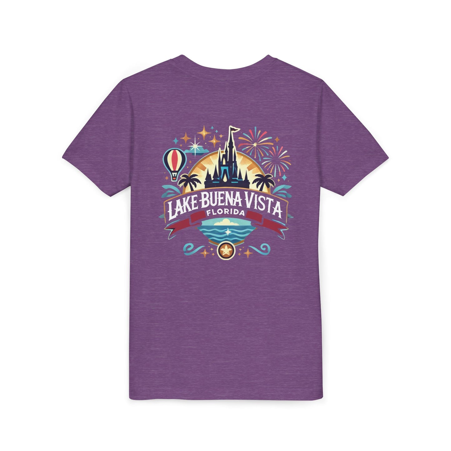 Adventurous Lake Buena Vista Unisex Youth Short Sleeve Tee
