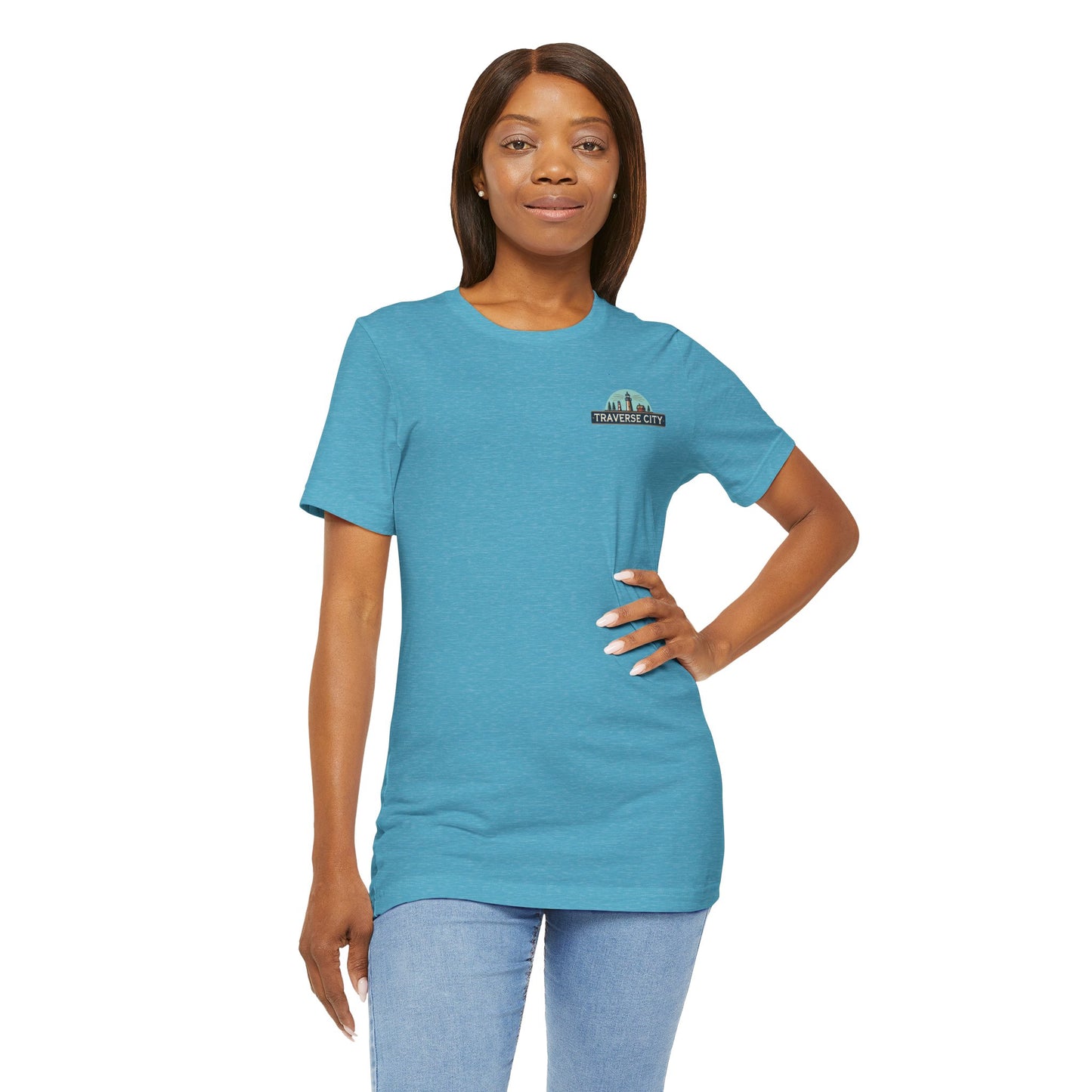 Vintage Traverse City Unisex Jersey Short Sleeve Tee