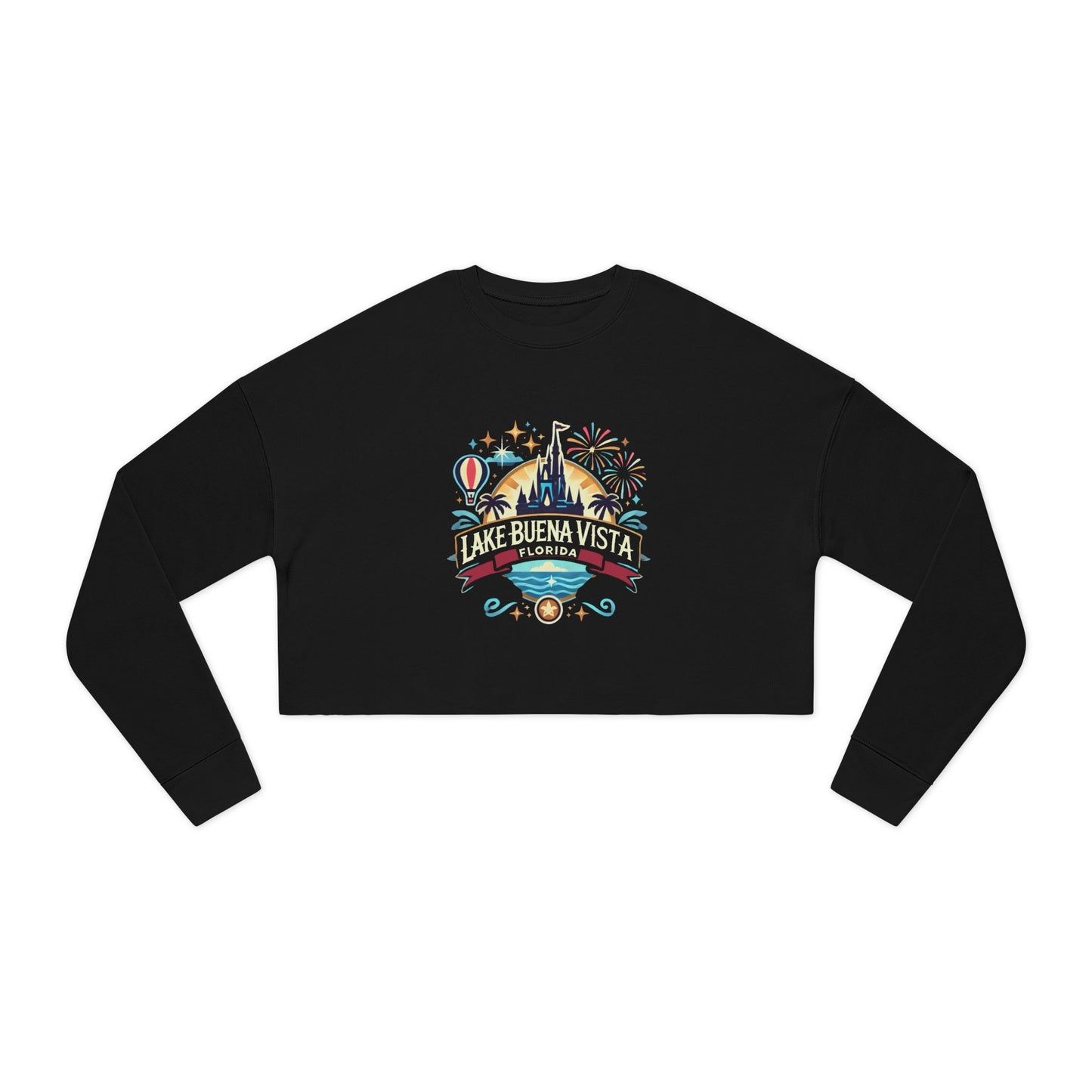 Adventurous Lake Buena Vista Women's Cropped Sweatshirt