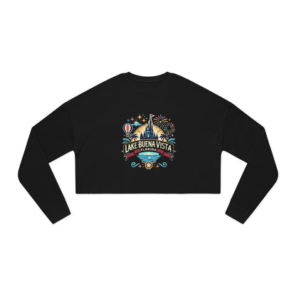 Adventurous Lake Buena Vista Women's Cropped Sweatshirt