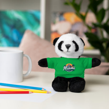 Retro Miami Stuffed Animals with Tee