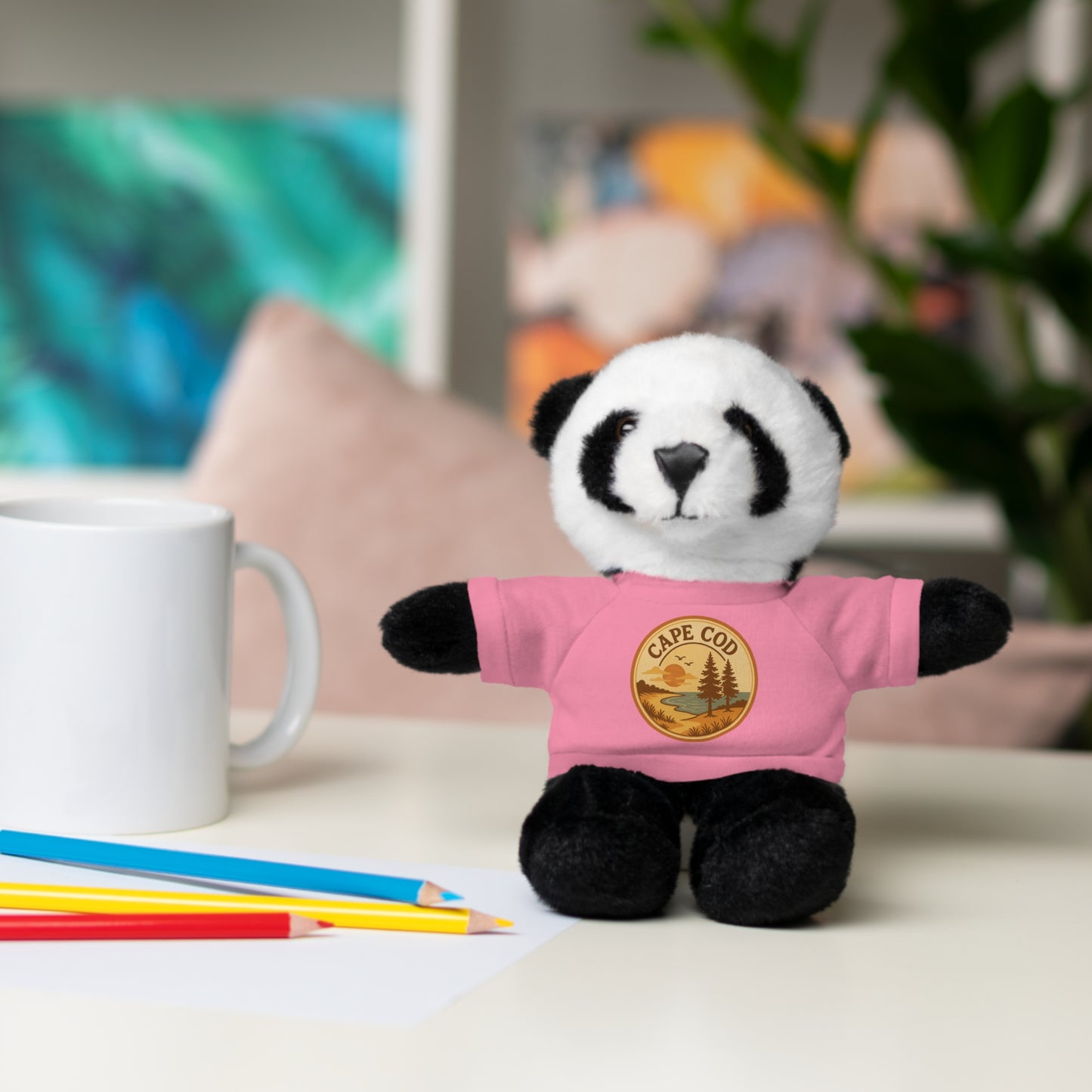 Rustic Cape Cod Stuffed Animals with Tee