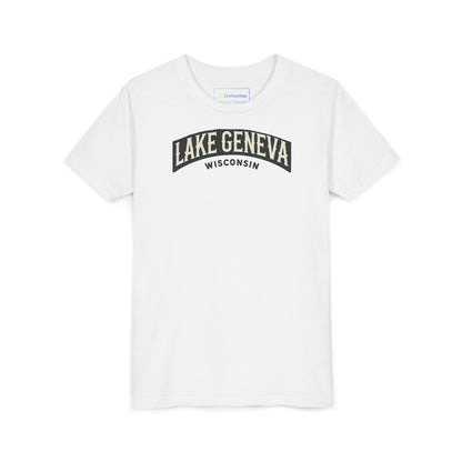Vintage Lake Geneva Unisex Youth Short Sleeve Tee