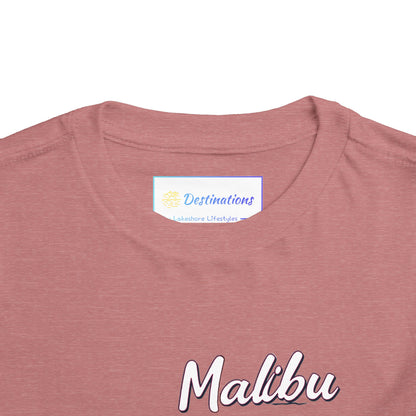 Retro Malibu Unisex Toddler Short Sleeve Tee