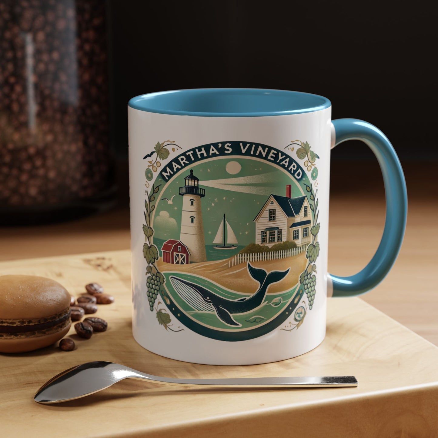 Vintage Martha's Vineyard Accent Coffee Mug