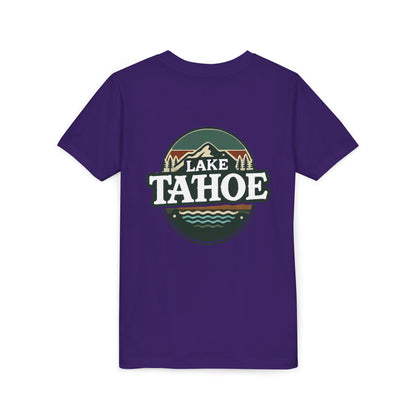 Vintage Lake Tahoe Unisex Youth Short Sleeve Tee