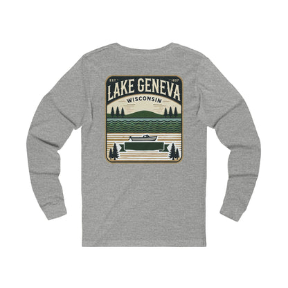 Vintage Lake Geneva Unisex Jersey Long Sleeve Tee