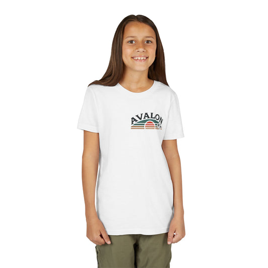 Retro Avalon Sunset Youth Short Sleeve Tee