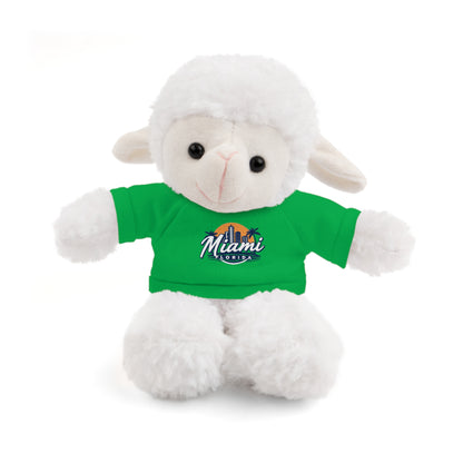 Retro Miami Stuffed Animals with Tee